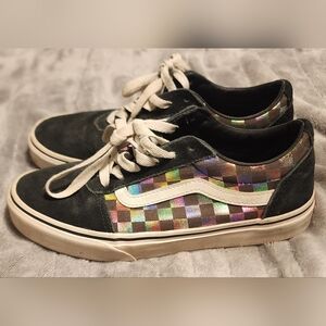 Checkered Kids Vans Size 3